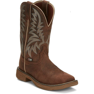 JUSTIN RUSH STAMPEDE WESTERN WORK BOOT STYLE SE7400 Mens Workboots from JUSTIN BOOT COMPANY