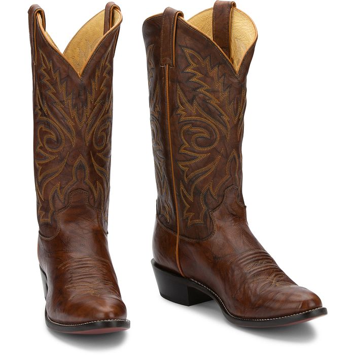 Justin Mens Pullon Cowboy Boots Style 1560 7 1 2D