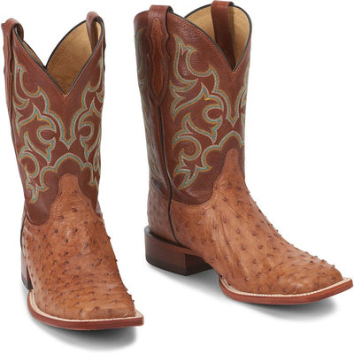 Justin Mens Truman Full Quill Ostrich Boots Style 8516- Premium Mens Boots from JUSTIN BOOT COMPANY Shop now at HAYLOFT WESTERN WEARfor Cowboy Boots, Cowboy Hats and Western Apparel