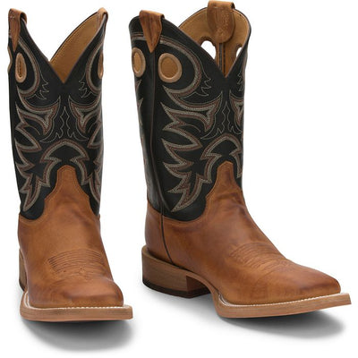 Justin Men's Pull Tab Western Boots Style BR740 Mens Boots from JUSTIN BOOT COMPANY