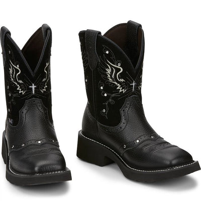 Justin Womens Gypsy Mandra Black Western Boots Style GY9977- Premium Ladies Boots from JUSTIN BOOT COMPANY Shop now at HAYLOFT WESTERN WEARfor Cowboy Boots, Cowboy Hats and Western Apparel