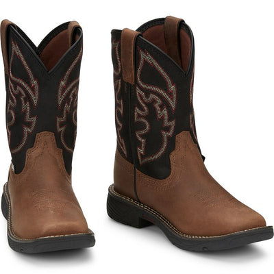 JUSTIN RUSH JUNIOR KIDS COWBOY BOOT STYLE JK4337 Boys Boots from JUSTIN BOOT COMPANY