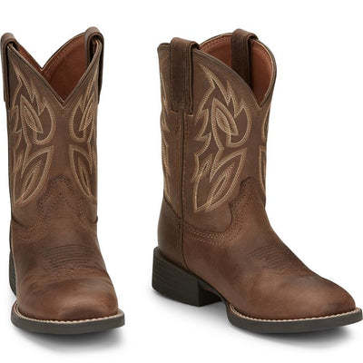 JUSTIN CANTER JUNIOR WESTERN BOOT STYLE JK7510 Boys Boots from JUSTIN BOOT COMPANY