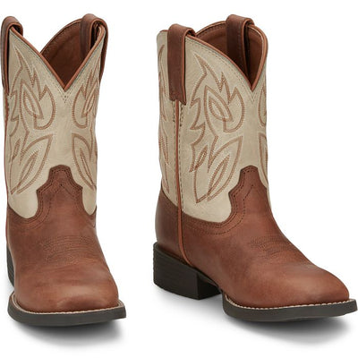 JUSTIN CANTER JUNIOR WESTERN BOOT STYLE JK7511 Boys Boots from JUSTIN BOOT COMPANY