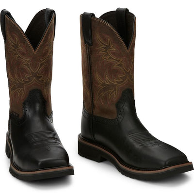 Justin Mens Driller Composite Toe Work Boots Style SE4818 Mens Workboots from JUSTIN BOOT COMPANY