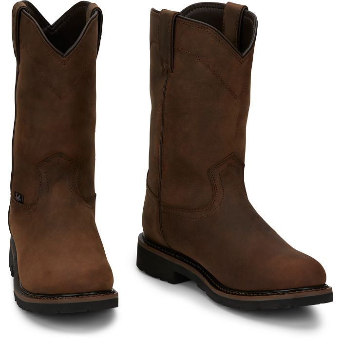 Justin Mens Wyoming Waterproof Work Boots Style SE4960