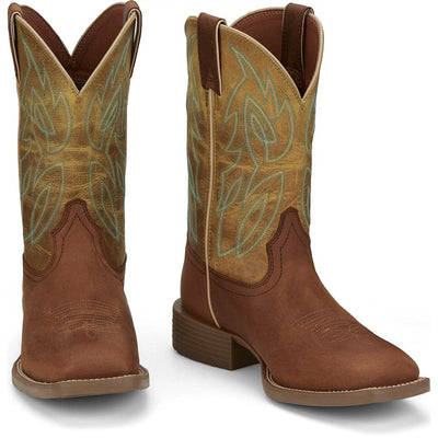JUSTIN RUSH STAMPEDE CANTOR WESTERN WORK BOOT STYLE SE7515 Mens Workboots from JUSTIN BOOT COMPANY