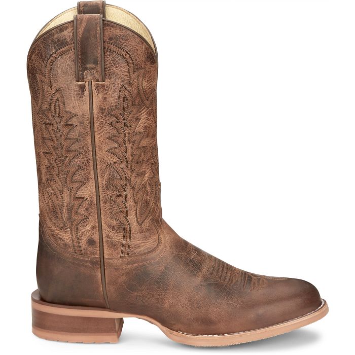 JUSTIN MENS CLANTON ROUND TOE WESTERN BOOTS STYLE CJ2045 display picture 1