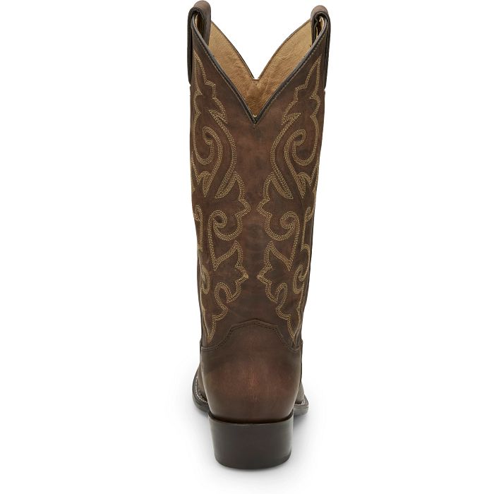 JUSTIN MENS BUCK WESTERN BOOTS STYLE 2253 display picture 3