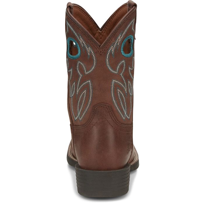 Justin Bowline Kids Western Boot Style JK7522 6.5