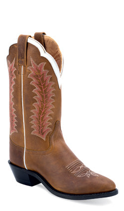 Jama Ladies Round Toe Fashion Boots Style OW2046L Ladies Boots from Old West/Jama Boots