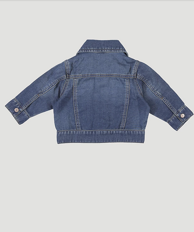 WRANGLER TODDLER BOY LONG SLEEVE CLASSIC DENIM JACKET STYLE PQK126DT- Premium Boys Outerwear from Wrangler Shop now at HAYLOFT WESTERN WEARfor Cowboy Boots, Cowboy Hats and Western Apparel