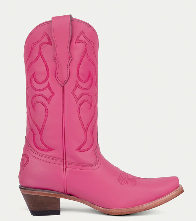 CORRAL TEEN HOT PINK COWGIRL BOOTS STYLE T0142
