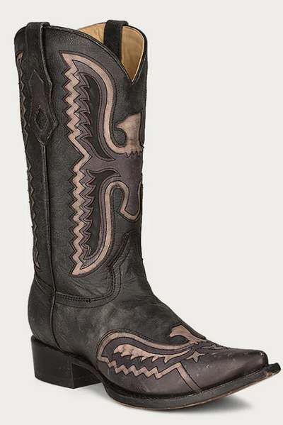 CORRAL MENS EAGLE INLAY BOOTS STYLE C3988- Premium Mens Boots from Corral Boots Shop now at HAYLOFT WESTERN WEARfor Cowboy Boots, Cowboy Hats and Western Apparel