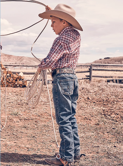 WRANGLER BOYS RETRO SLIM STRAIGHT JEAN (8-20) IN BOZEMAN STYLE 88BWZJM- Premium Boys Jeans from Wrangler Shop now at HAYLOFT WESTERN WEARfor Cowboy Boots, Cowboy Hats and Western Apparel