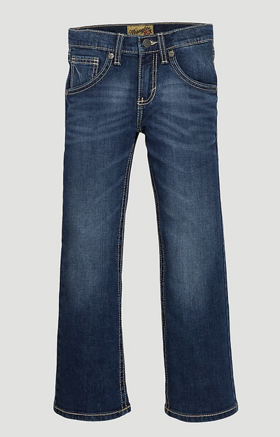 WRANGLER BOY'S 20X VINTAGE BOOTCUT SLIM FIT JEAN (8-20) IN MIDLAND STYLE 42BWXMD Boys Jeans from Wrangler