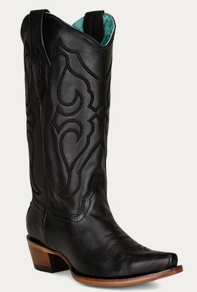 CORRAL LADIES BLACK SNIP TOE WESTERN BOOTS STYLE Z5072 Ladies Boots from Corral Boots