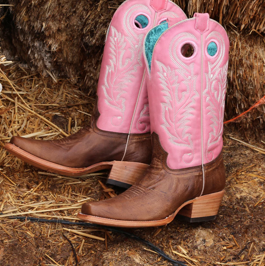 Pink corral boots hotsell