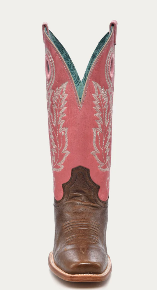 CORRAL LADIES PINK SQUARE TOE BOOTS STYLE A4459 - Main Image