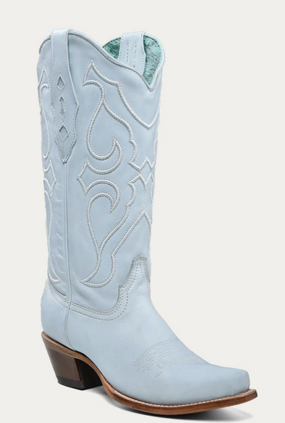 CORRAL LADIES BLUE  SNIP TOE BOOTS STYLE Z5253 Ladies Boots from Corral Boots