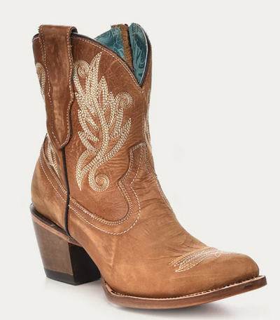 CORRAL LADIES SHORTIE GOLDEN BOOTS STYLE A4218 Ladies Boots from Corral Boots
