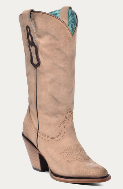 CORRAL LADIES SAND EMBROIDERY BOOTS STYLE Z5203 Ladies Boots from Corral Boots