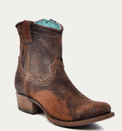 CORRAL LADIES TAN ANKLE BOOTS STYLE C1064 Ladies Boots from Corral Boots