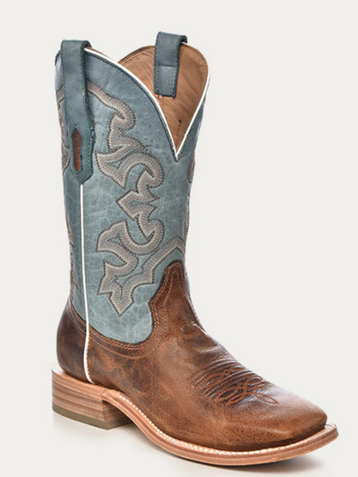 CORRAL MENS HONEY BLUE COWBOY BOOTS STYLE A4262 Mens Boots from Corral Boots
