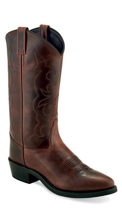 Old West Mens Brown Western Boots Style TBM3012 Mens Boots from Old West/Jama Boots