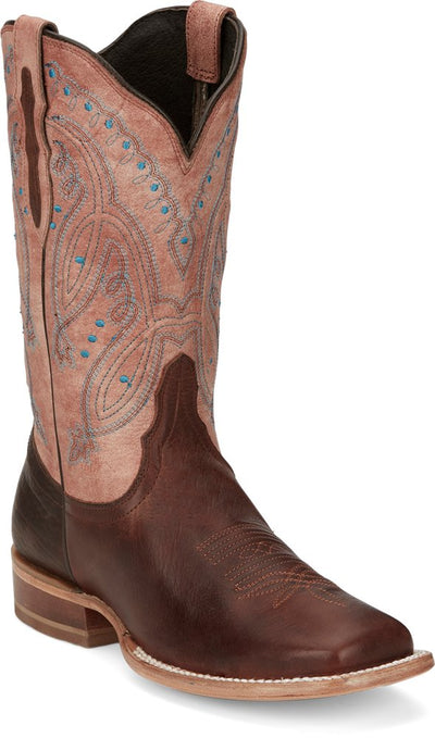 Justin Gabriella Cognac Boots Style TL3204 Ladies Boots from JUSTIN BOOT COMPANY