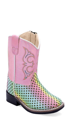 Jama Girls Toddler Cowboy Boots Style VB1089 Girls Boots from Old West/Jama Boots