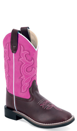 Jama Girls Old West Square Toe Style VB9190 Girls Boots from Old West/Jama Boots