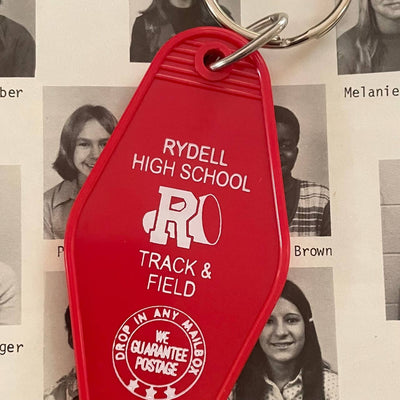 Motel Key Fob - Rydell High School  (Grease) Ladies Accessories from The 3 Sisters Design Co.
