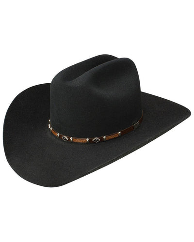 Resistol Black Rock 6X Felt George Strait Cowboy Hat Style RFBLKR-52420776 Mens Hats from Stetson/Resistol