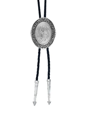 Montana Silversmith Southwestern Rancher's Bolo Tie in Antiqued Silver Style BT46- Premium MENS ACCESSORIES from Montana Silversmith Shop now at HAYLOFT WESTERN WEARfor Cowboy Boots, Cowboy Hats and Western Apparel