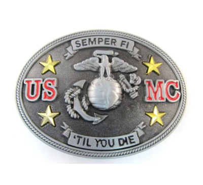 Antique Silver Mens Belt Buckle 1190  from SimpleNGreat