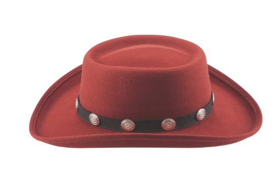 Bullhide Western Close Friend Cowgirl Felt Burnt Red Concho 3 1/2” Brim Hat M Bullhide | Accessories | Bullhide Western Close Friend  main image 3