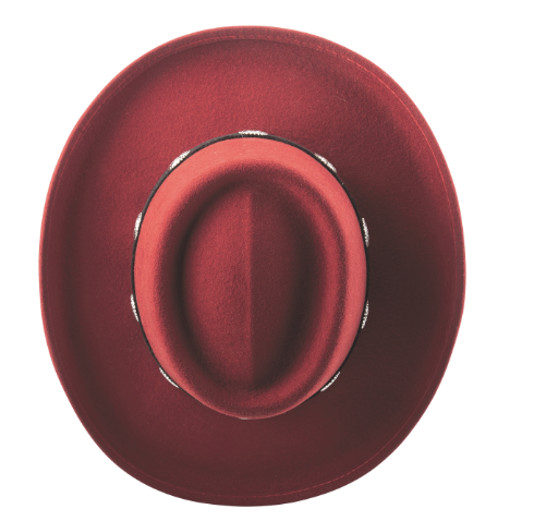 Bullhide Western Close Friend Cowgirl Felt Burnt Red Concho 3 1/2” Brim Hat M Bullhide | Accessories | Bullhide Western Close Friend  main image 4