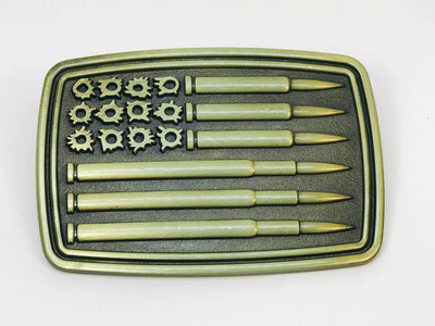 Bullet Flag Belt Buckle 1788  from SimpleNGreat