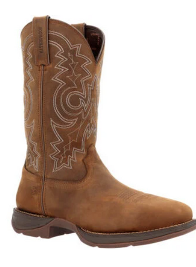 DURANGO MENS REBEL WORK STEEL TOE WATERPROOF WESTERN BOOT STYLE DDB0389 Mens Boots from Durango