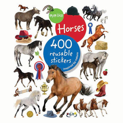 Eyelike Horses Sticker Book Girls Accessories from Kelley and Company