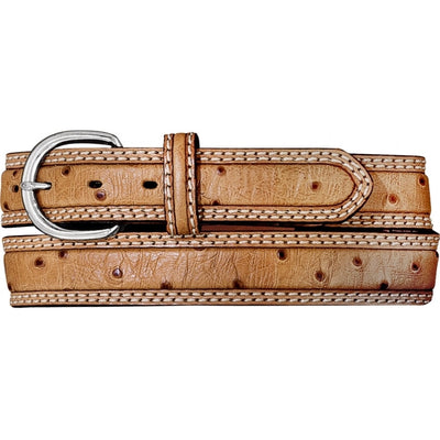 Leegin Mens Double Stitch Stockman Belt Style 9347L- Premium MENS ACCESSORIES from Leegin/Brighton Shop now at HAYLOFT WESTERN WEARfor Cowboy Boots, Cowboy Hats and Western Apparel