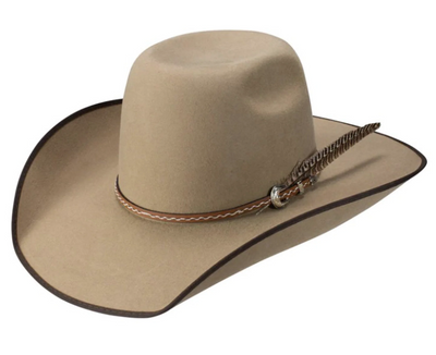Resistol  Pecan Rockland Hat Style RWRKLDB-9042P56- Premium Mens Hats from Stetson/Resistol Shop now at HAYLOFT WESTERN WEARfor Cowboy Boots, Cowboy Hats and Western Apparel