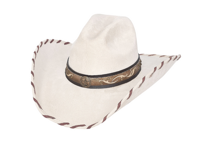 Bullhide STRAIGHT SHOOTER Chocolate Buckskin Western Cowboy Hats Style 0602CH Ladies Hats from Monte Carlo/Bullhide Hats