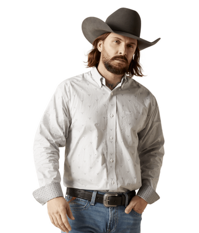 Ariat Wrinkle Free Victory Classic Fit Shirt Style 10046589 Mens Shirts from Ariat