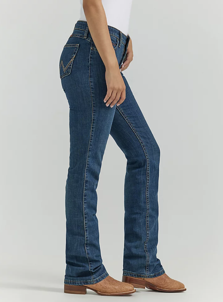 DESIGN - Jean bootcut - Bleu délavé moyen