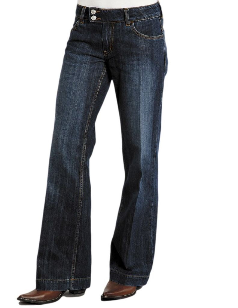 Womens Denim Jeans Comfort Stretch Skinny Trousers Pants Ladies | eBay