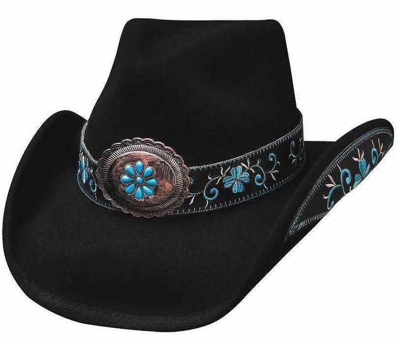 Bullhide All for Good Womens Shapeable Wool Hat Style 0476BL