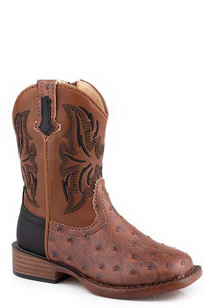 Roper Toddler Boys Square Toe Dalton Boots Style 09-017-1900-3118- Premium Boys Boots from Roper Shop now at HAYLOFT WESTERN WEARfor Cowboy Boots, Cowboy Hats and Western Apparel