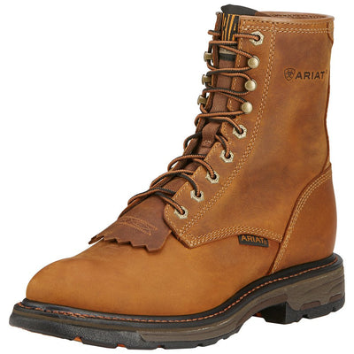Ariat Mens Workhog 8" Lace-Up Work Boot Style 10016266- Premium Mens Workboots from Ariat Shop now at HAYLOFT WESTERN WEARfor Cowboy Boots, Cowboy Hats and Western Apparel